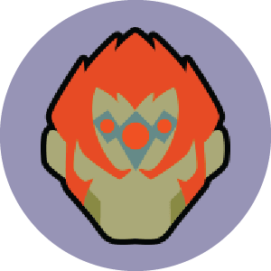 Ganondorf Amiibo Keychain - Teddymuffs Designs