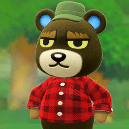 Grizzly Amiibo Card - Teddymuffs Designs