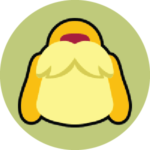 Isabelle Amiibo Keychain - Teddymuffs Designs