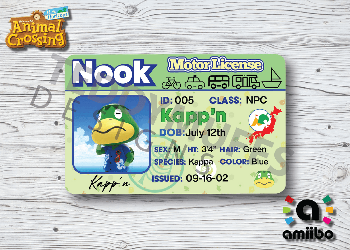 Kapp&#39;n Amiibo Card - Teddymuffs Designs