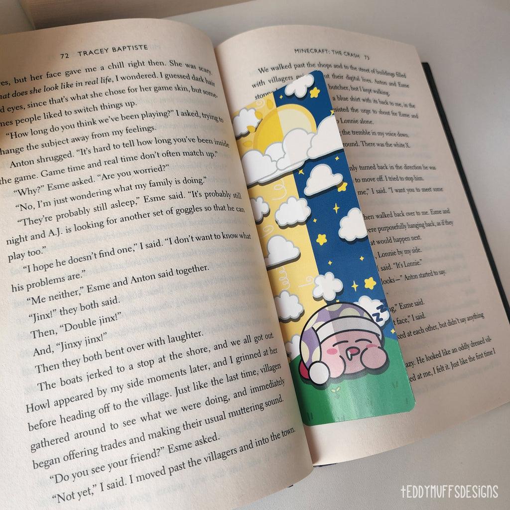 &quot;Sleepy time&quot; Kirby Bookmark - Teddymuffs Designs
