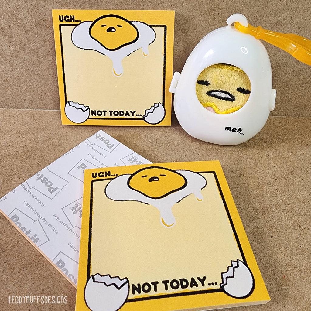 Lazy Egg Post-it Notes