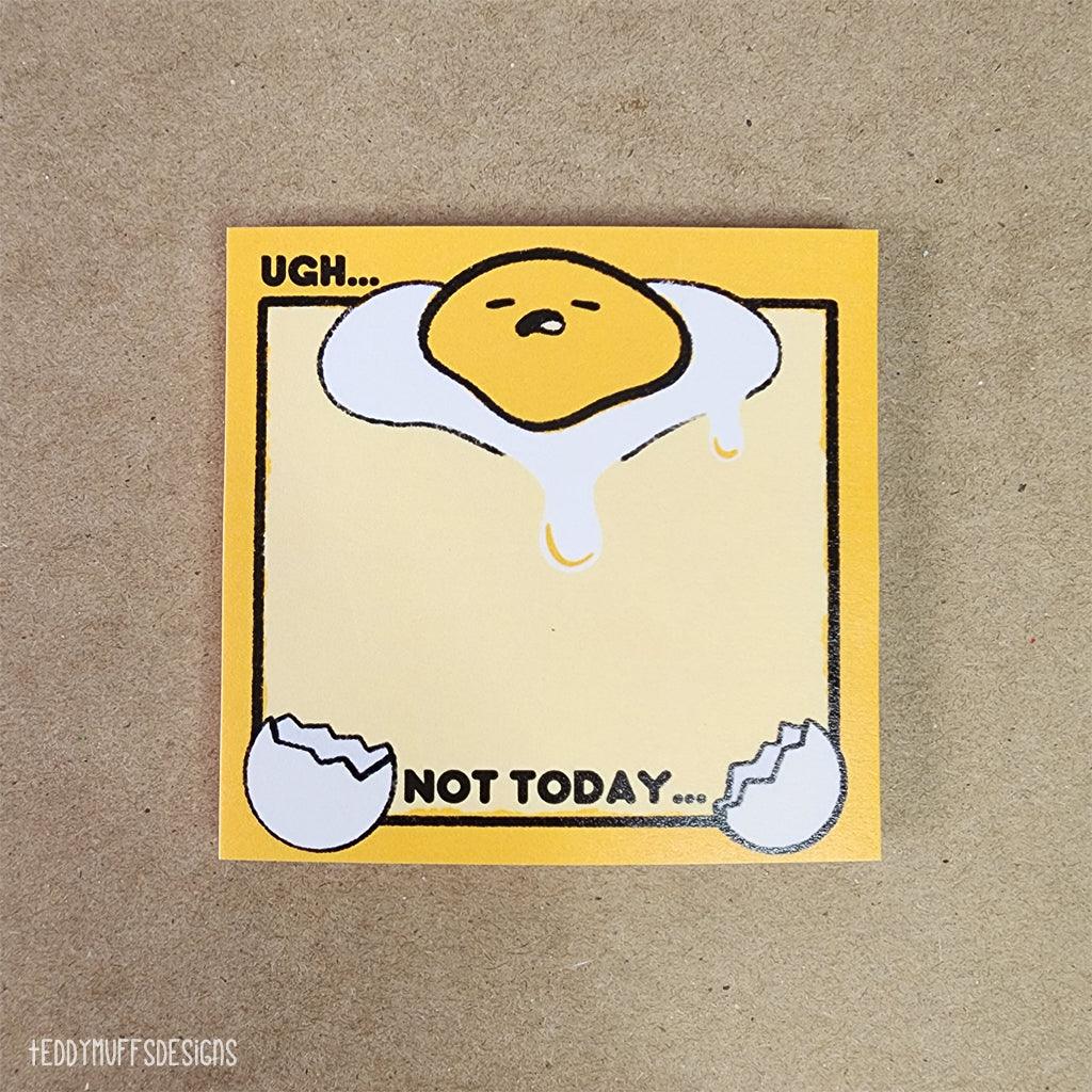Lazy Egg Post-it Notes