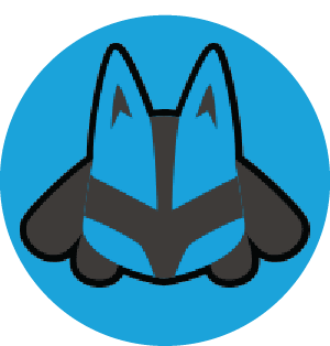 Lucario Amiibo Keychain - Teddymuffs Designs