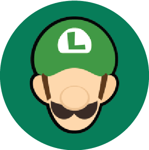 Luigi Amiibo Keychain - Teddymuffs Designs