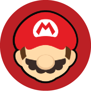 Mario Amiibo Keychain - Teddymuffs Designs