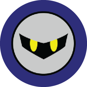 Meta Knight Amiibo Keychain - Teddymuffs Designs