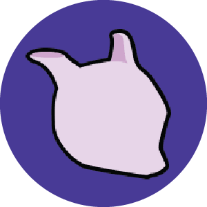 Mewtwo Amiibo Keychain - Teddymuffs Designs