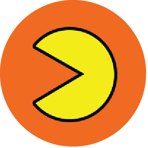 Pac-Man Amiibo Keychain - Teddymuffs Designs