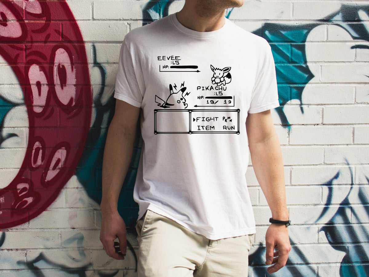 Pokémon Battle Tshirt! - Teddymuffs Designs