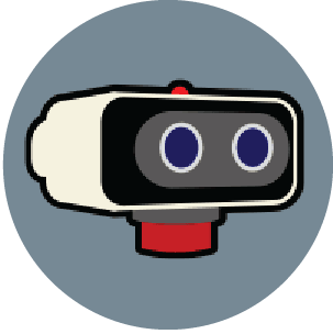 R.O.B. Amiibo Keychain - Teddymuffs Designs