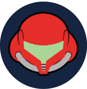 Samus Amiibo Keychain - Teddymuffs Designs