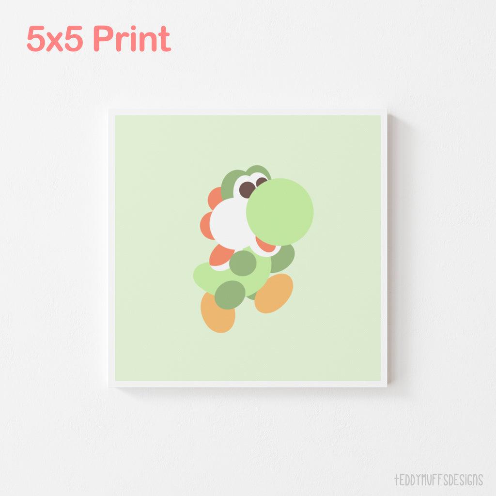 Yoshi Print - Teddymuffs Designs